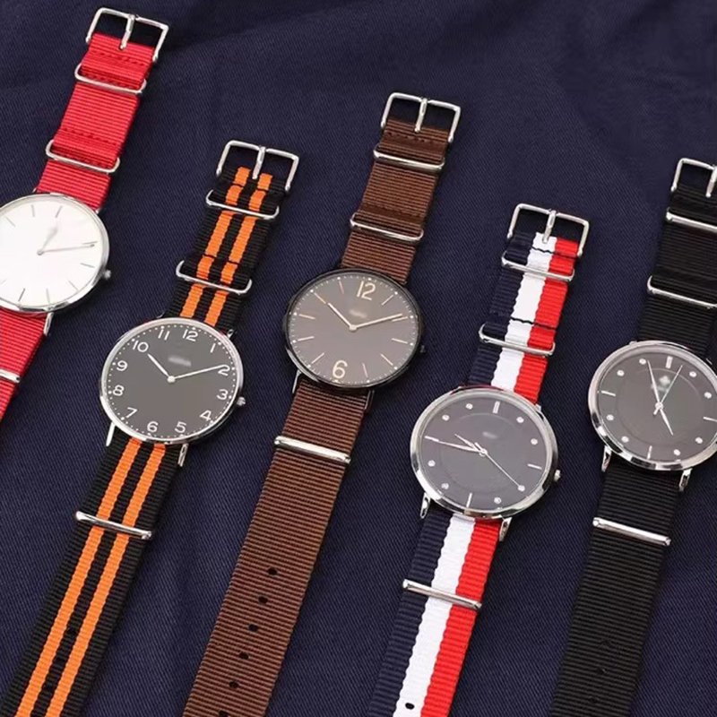 Nato Strap Nylon - أربطة منسوجة لأربطة الساعات ، قماش