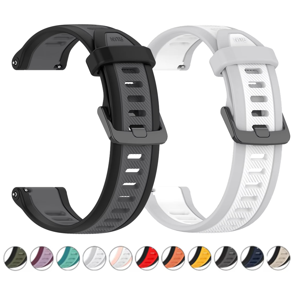 Silicone Watch Band 22Mm - 22 مللي متر 20 مللي متر