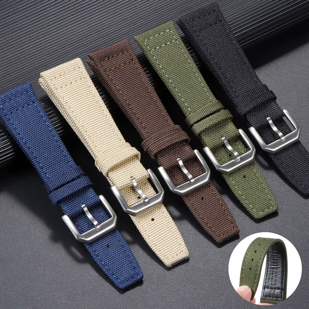 Canvas Strap Watch - النايلون قماش حزام ساعة اليد ل