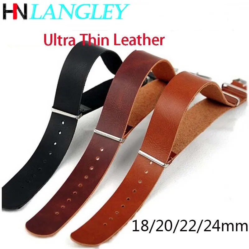 Nato Strap Nylon - رقيقة جدا حزام من الجلد (Band)