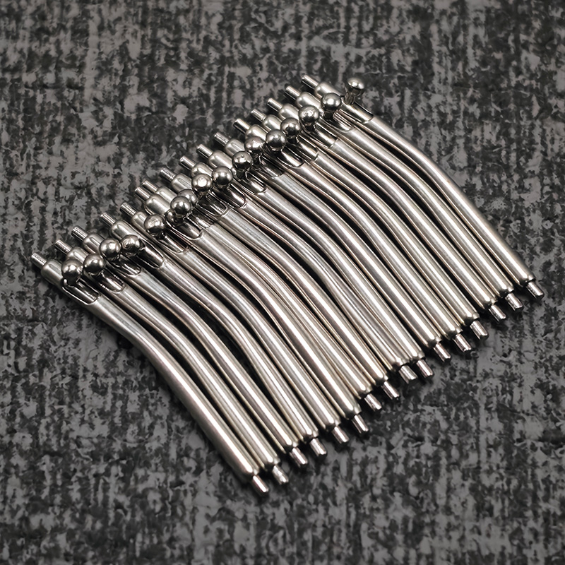 Curved Spring Bar - قضبان زنبركية منحنية سريعة الفك بسمك