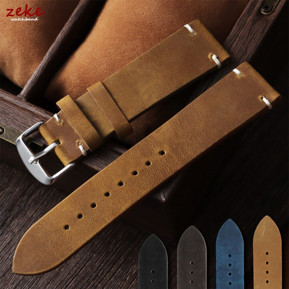 Suede Strap Watch - حزام ساعة من الجلد البقري المشمع