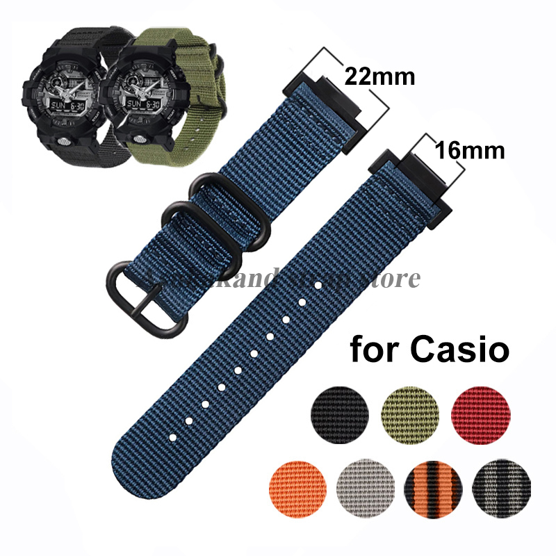 Canvas Strap Watch - حزام ساعة من النايلون لـ DW-5600/5610/6900/9052