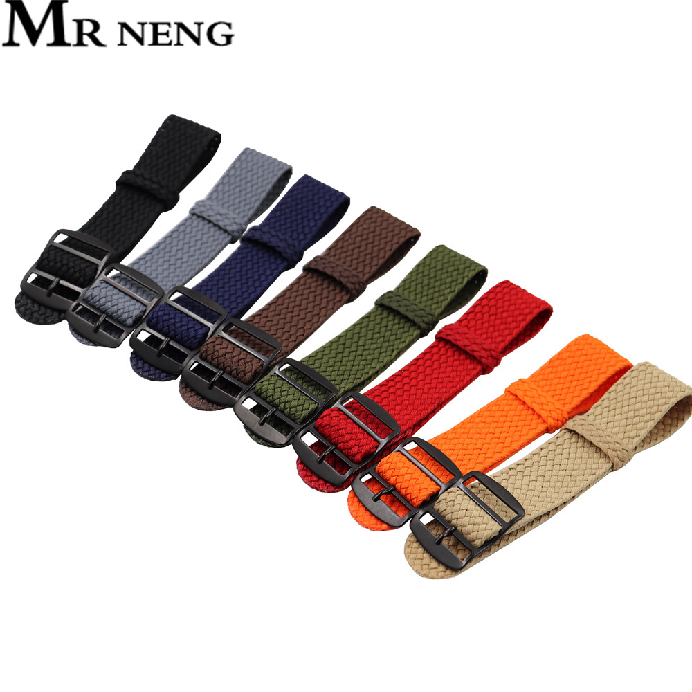 Perlon Strap Woven - 18 مللي متر 20 مللي متر