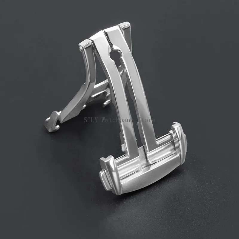 Butterfly Clasp Deployant - الفولاذ المقاوم للصدأ نشر المشابك لأوميغا