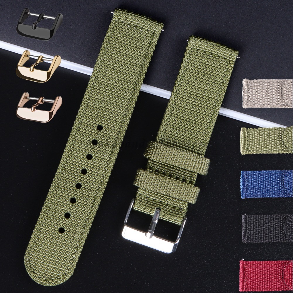 Nato Strap Nylon - 18 20 22 24 مللي متر