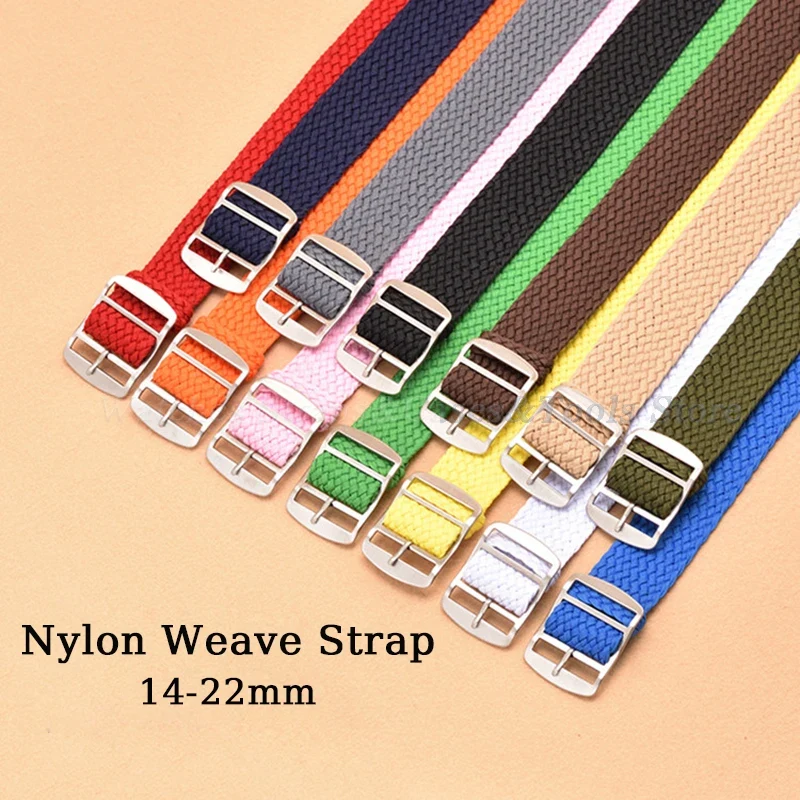 Perlon Strap Woven - النايلون نسج حزام ساعة اليد ل