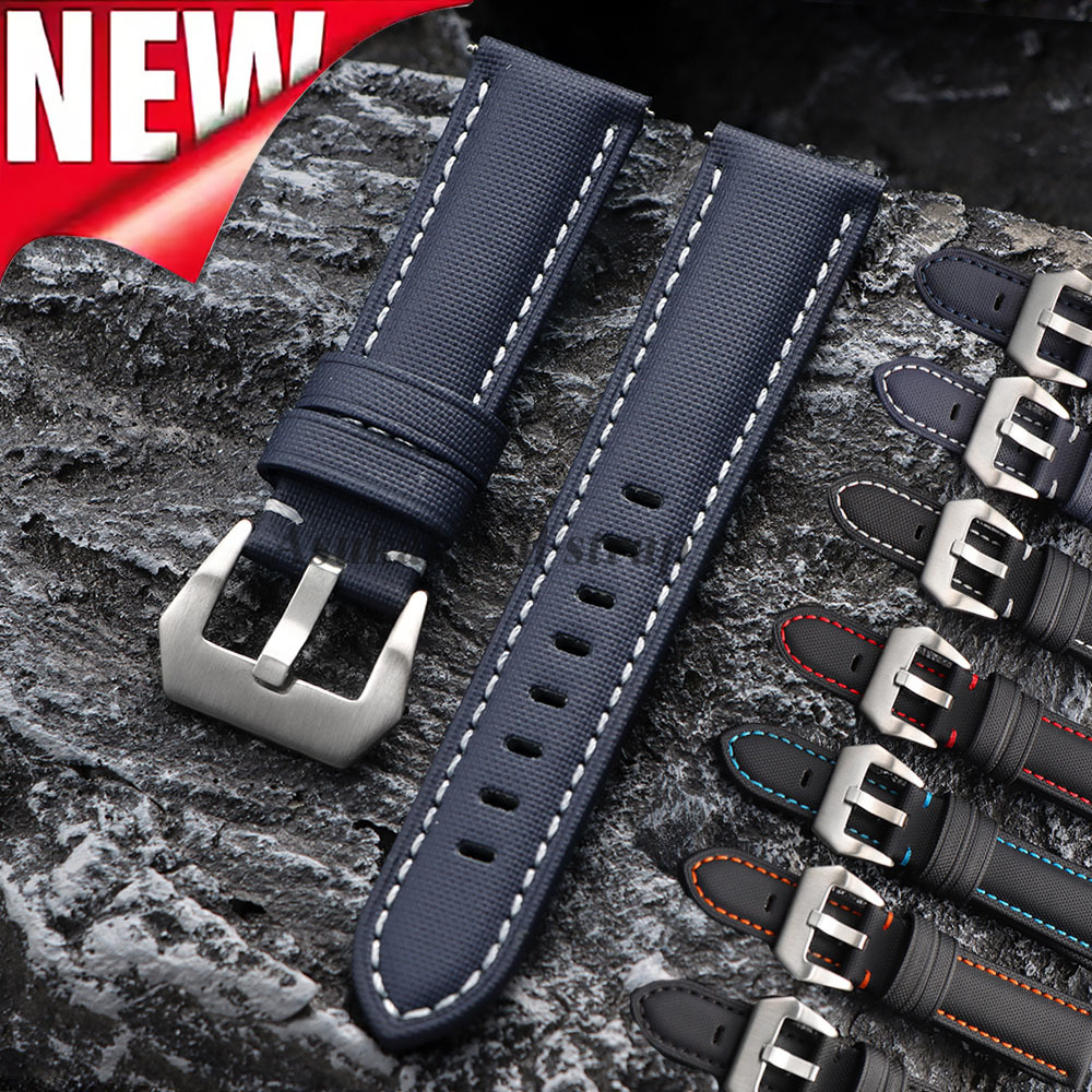 Canvas Strap Watch - قسط Sailcloth قماش حزام ساعة اليد