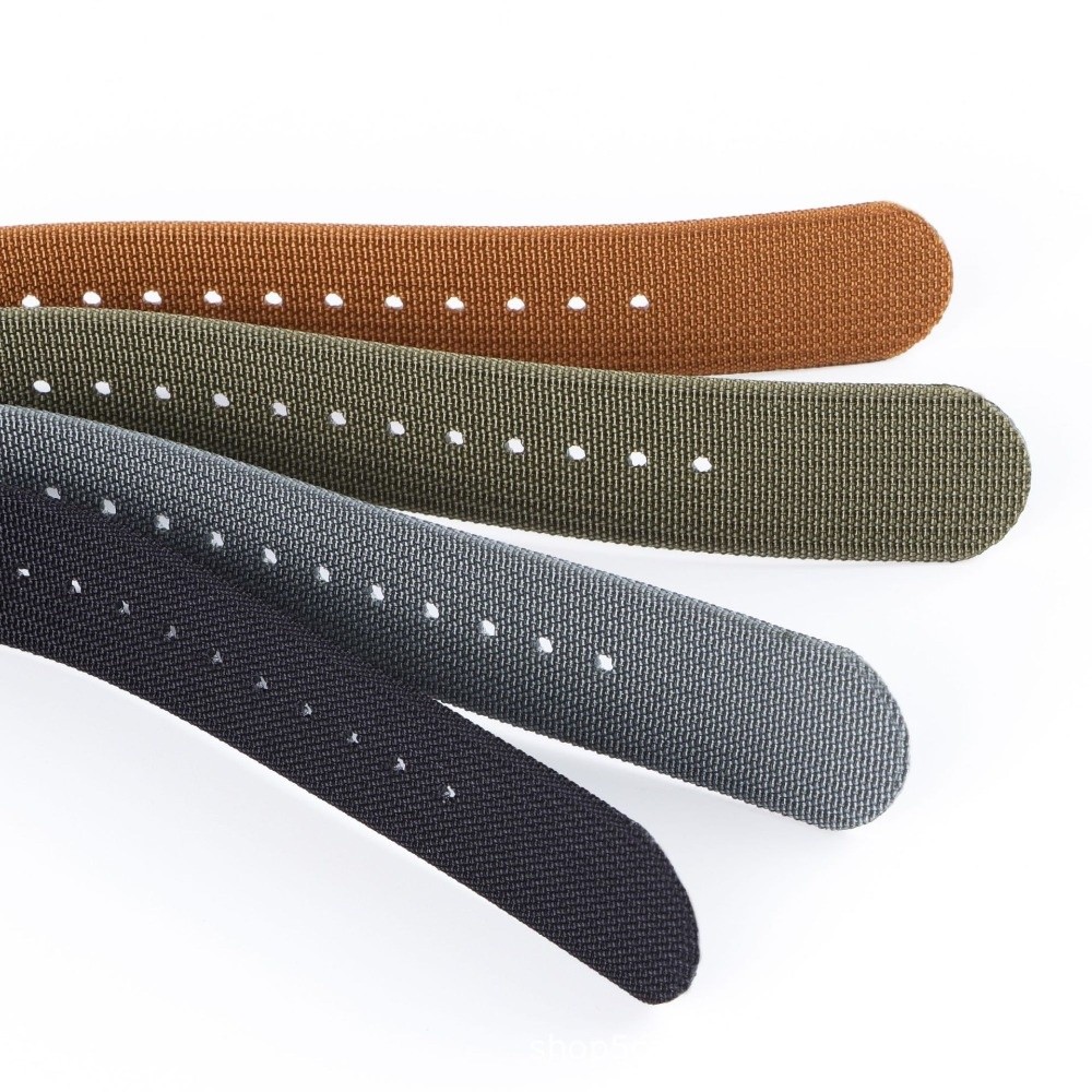 Nato Strap Nylon - حزام ساعة ناتو 14/16/18/20/22 ملم، سوار