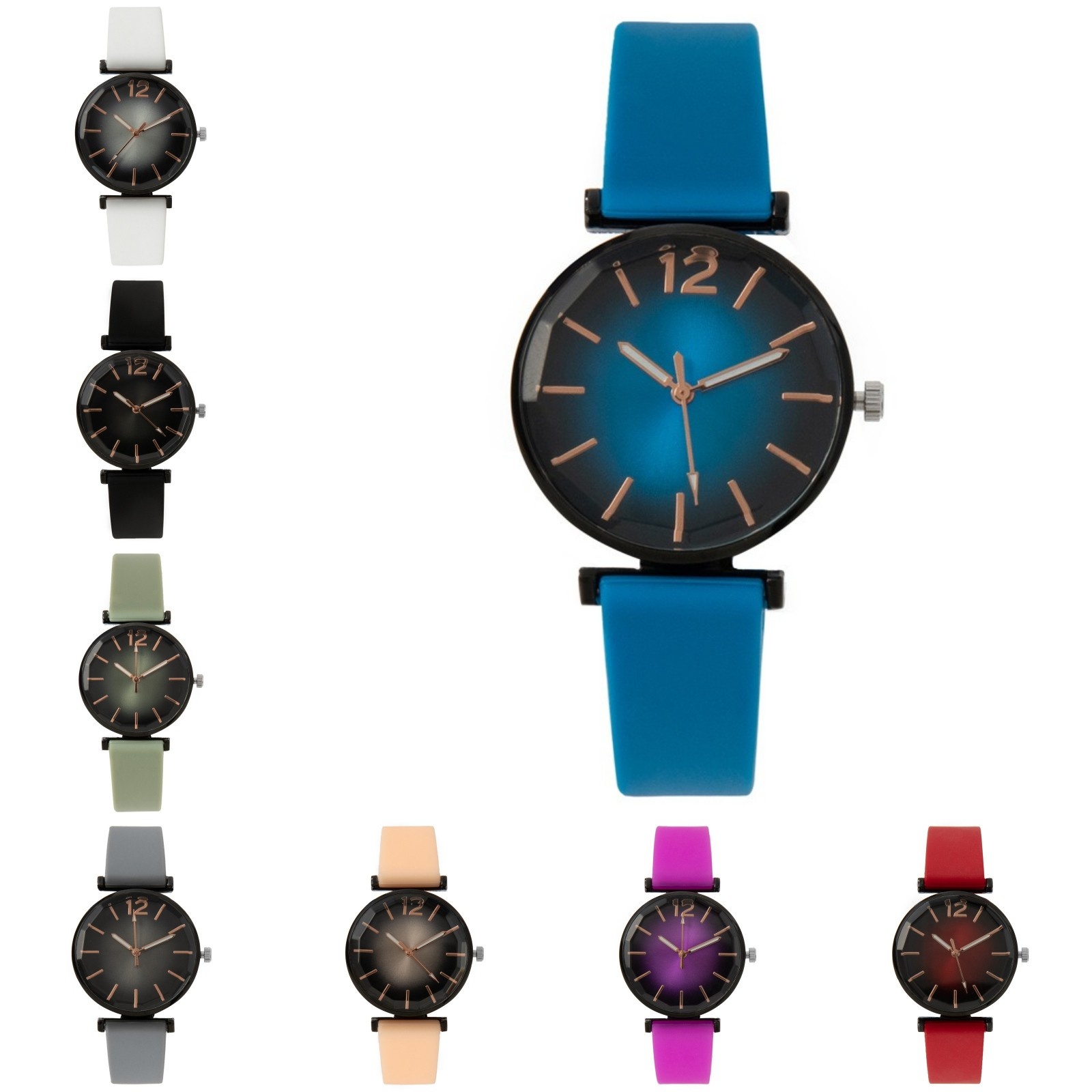أزياء السيدات ووتش الرياضة بسي - مراجعة Silicone Band Women وسعره