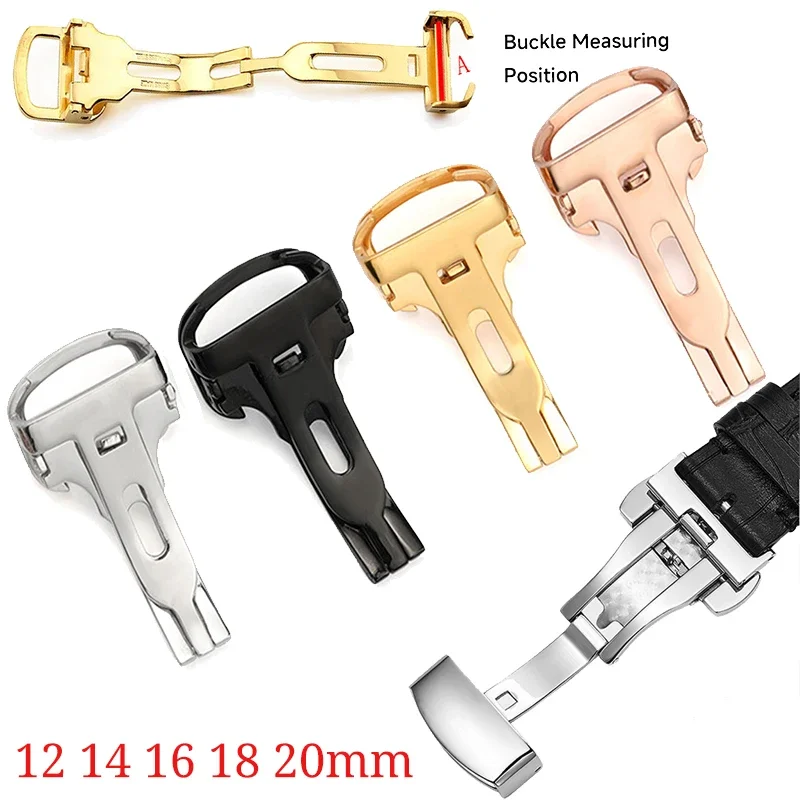 مشبك ساعة فاخر من الفولاذ المق - مراجعة Butterfly Clasp Deployant وسعره