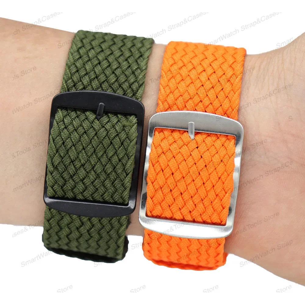 14mm 16mm 18mm 20mm 22mm Perlo - مراجعة Perlon Strap Woven وسعره