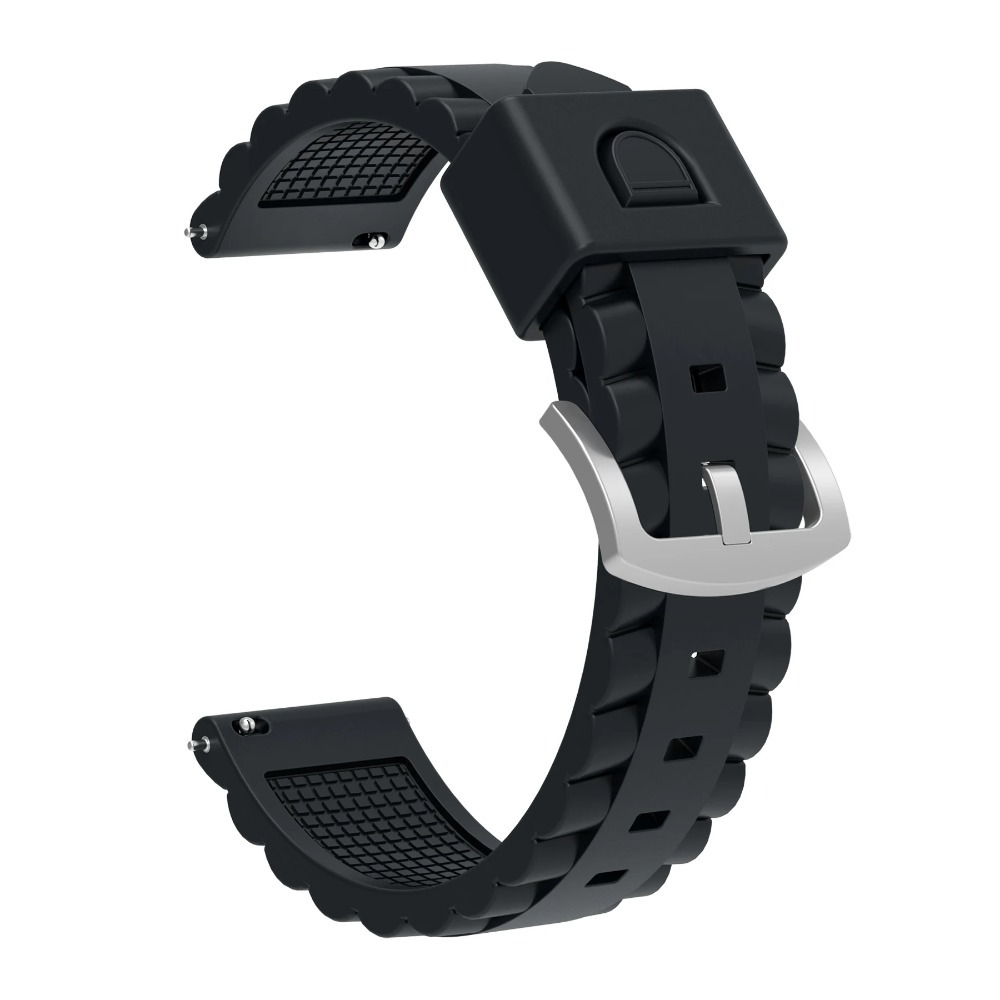 لينة سيليكون حزام ل 20 مللي مت - مراجعة Silicone Watch Band 22Mm وسعره
