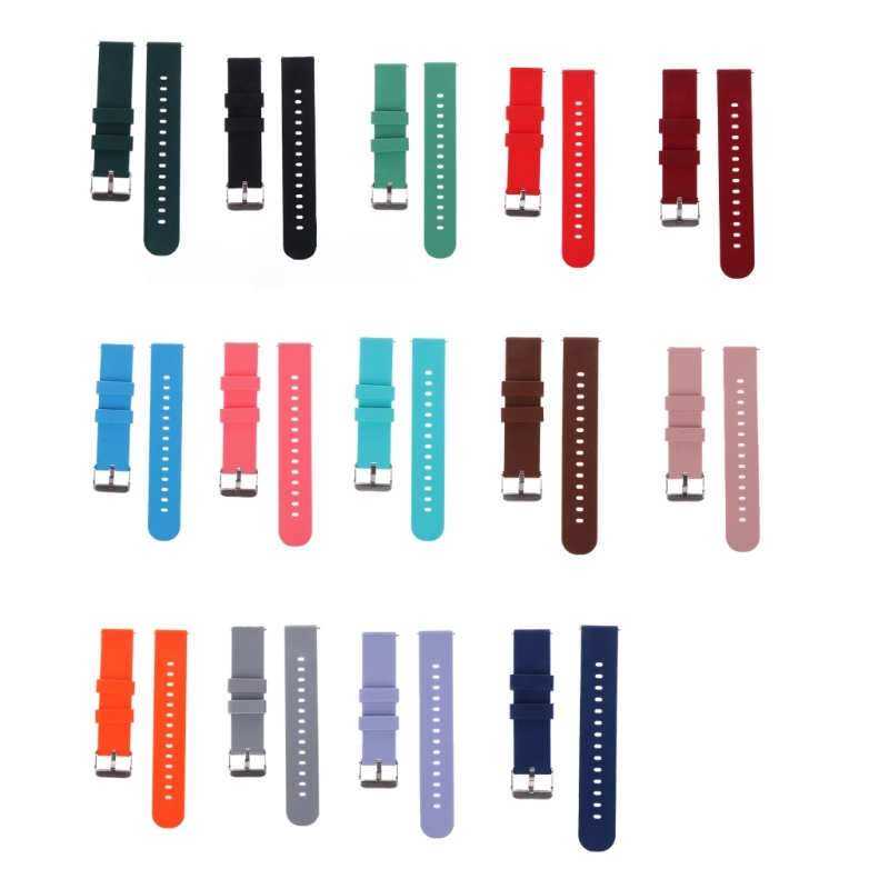سيليكون حزام 20/22 مللي متر لي - مراجعة Silicone Watch Band 22Mm وسعره