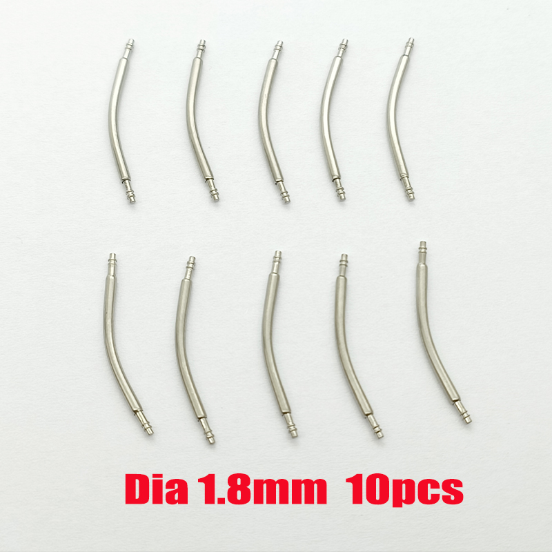 10 قطع من دبابيس الساعات المنح - مراجعة Curved Spring Bar وسعره
