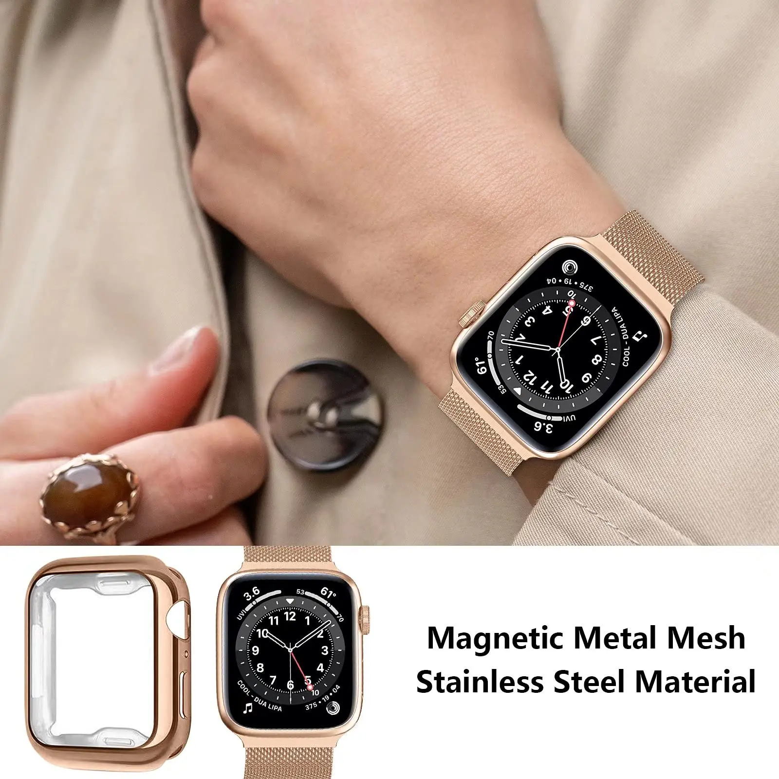 حلقة وحقيبة ميلانيزية لأربطة س - مراجعة Milanese Loop Magnetic وسعره