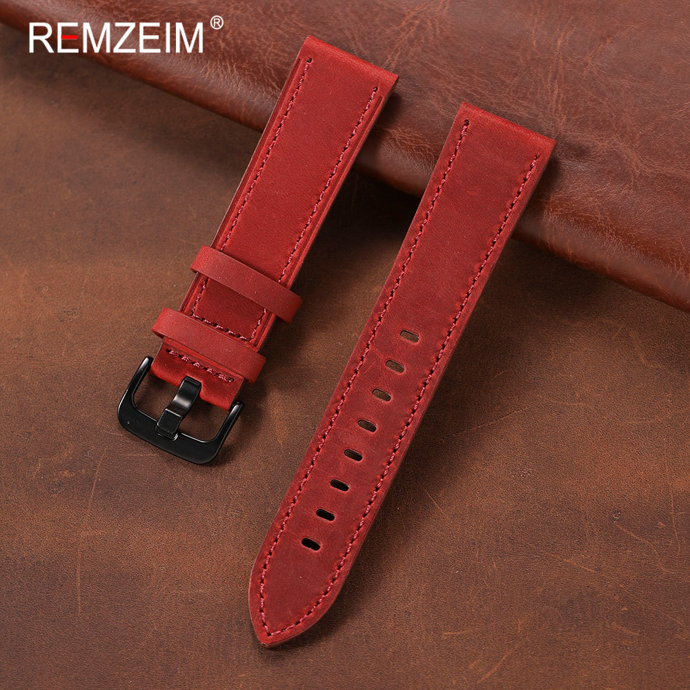 حزام ساعة كلاسيكي للرجال من جل - مراجعة Suede Strap Watch وسعره