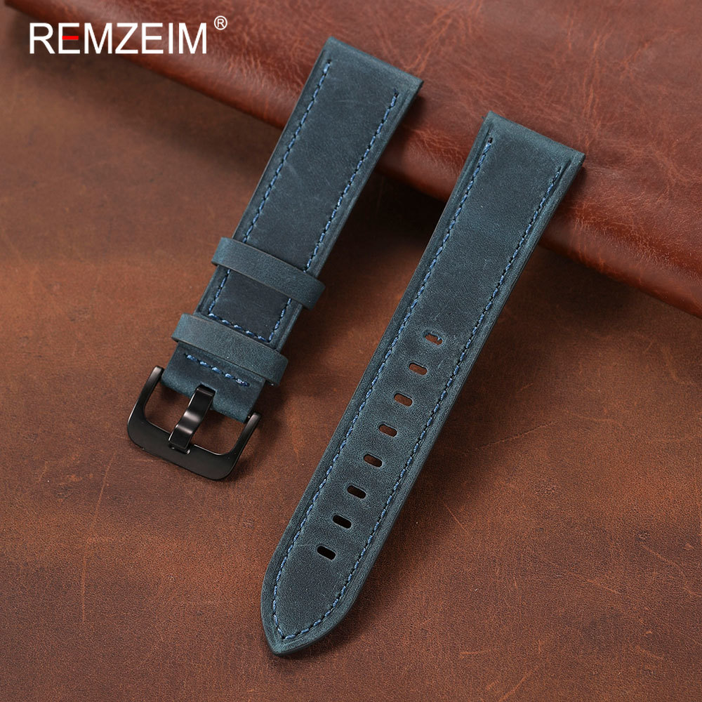 حزام ساعة كلاسيكي للرجال من جل - مراجعة Suede Strap Watch وسعره