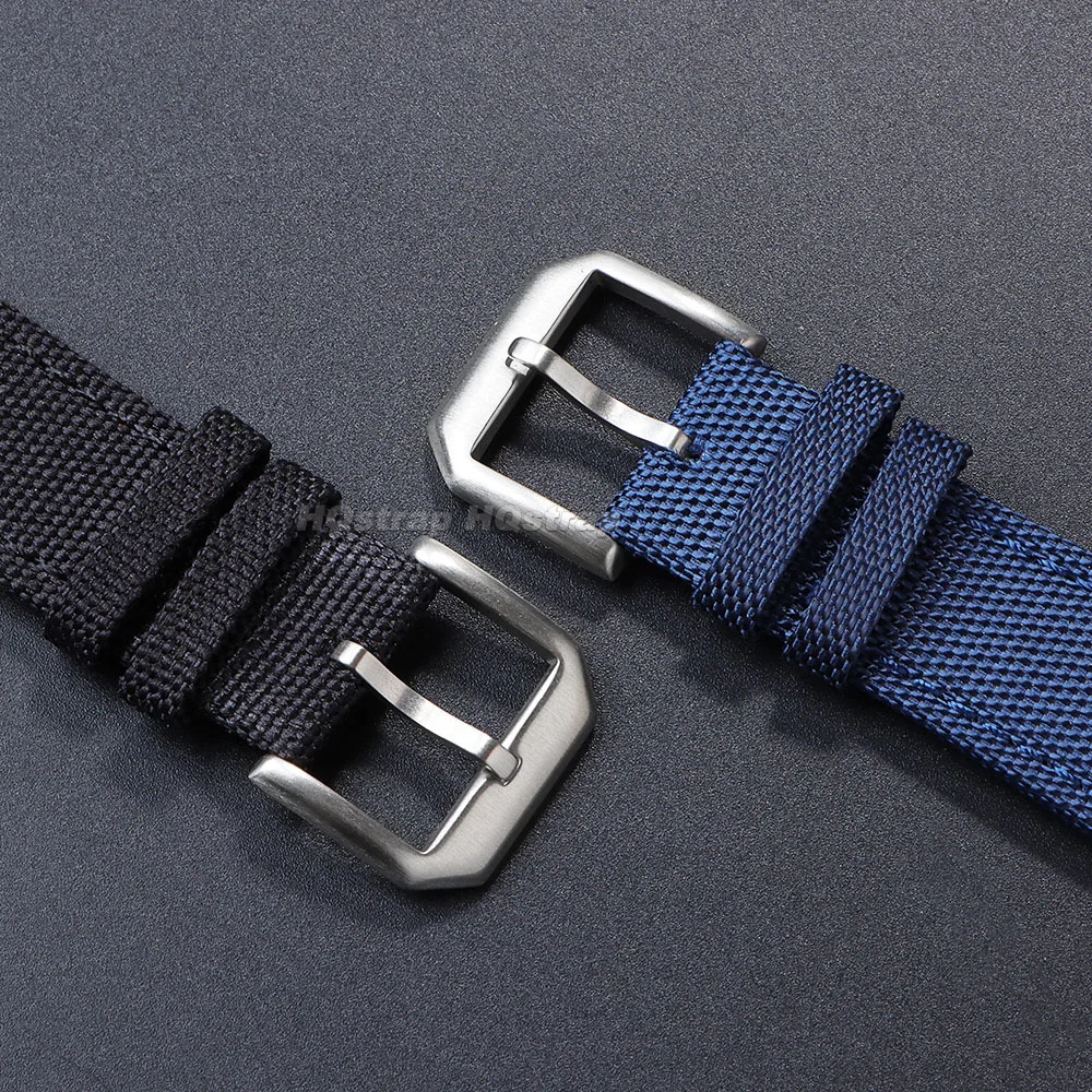النايلون قماش حزام ساعة اليد ل - مراجعة Canvas Strap Watch وسعره
