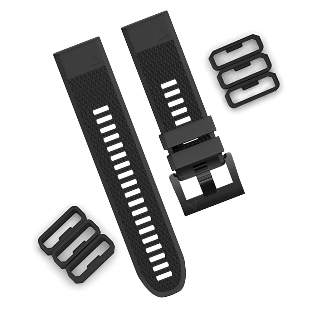 سوار ساعة سيليكون لساعة Garmin - مراجعة Silicone Watch Band 22Mm وسعره