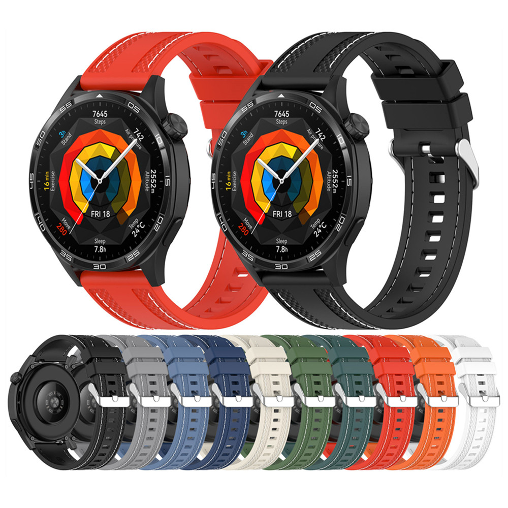 22 مللي متر خياطة سيليكون حزام - مراجعة Silicone Watch Band 22Mm وسعره