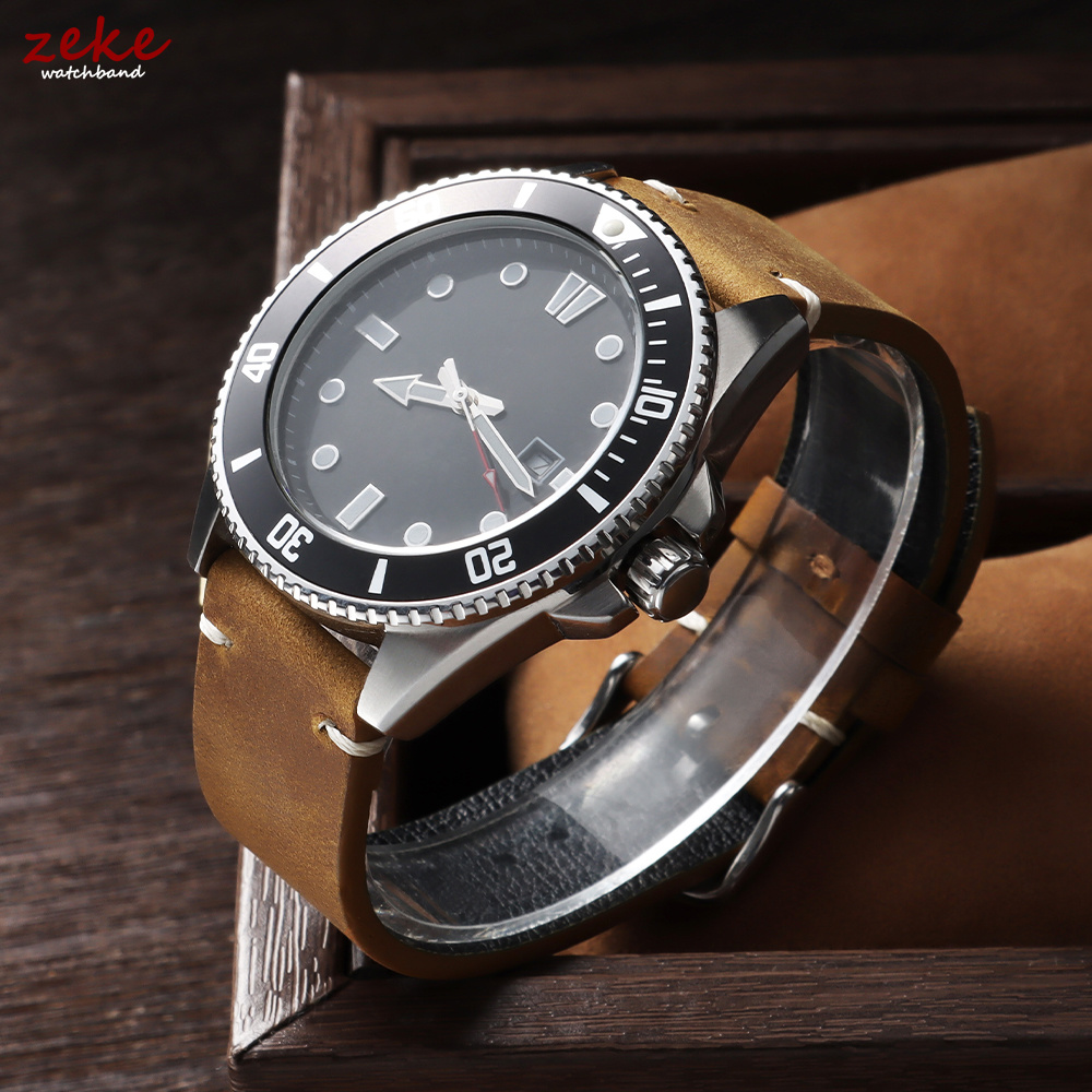 حزام ساعة من الجلد البقري المش - مراجعة Suede Strap Watch وسعره