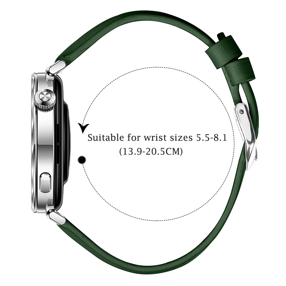 حزام جلدي سريع الفك مقاس 18 مم - مراجعة Leather Strap Quick Release وسعره