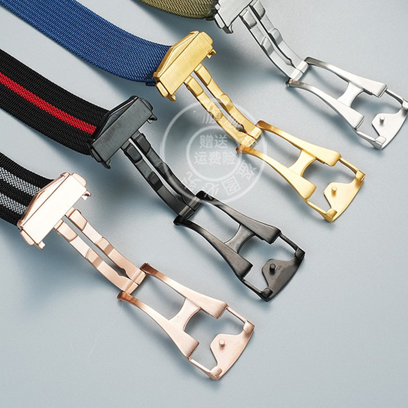 تصميم جديد حزام ساعة قماش متكا - مراجعة Nato Strap Nylon وسعره