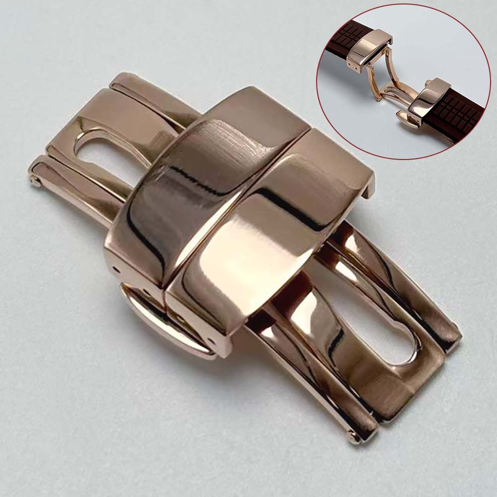 مشبك ساعة عالي الجودة من الفول - مراجعة Butterfly Clasp Deployant وسعره