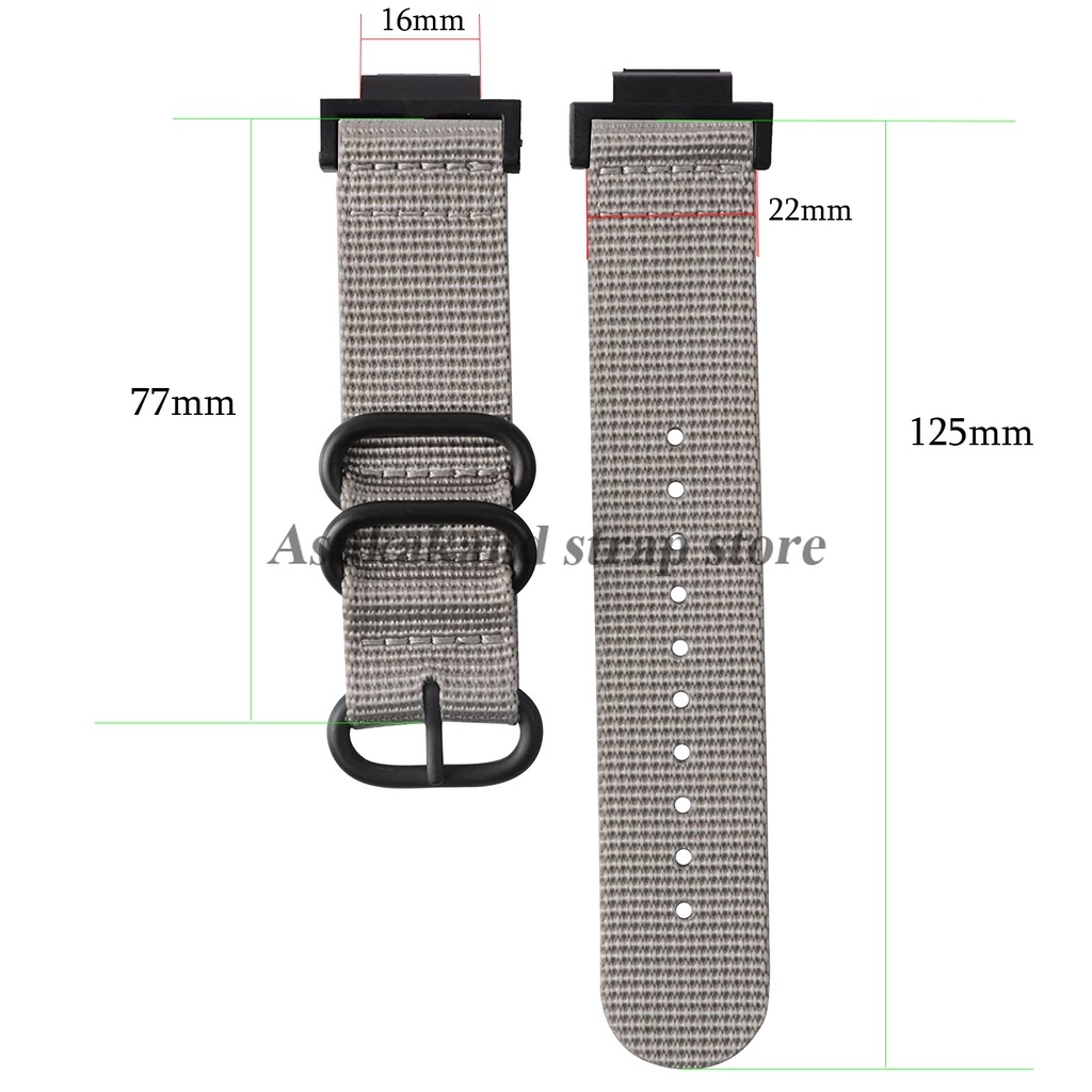 حزام ساعة من النايلون لـ DW-56 - مراجعة Canvas Strap Watch وسعره