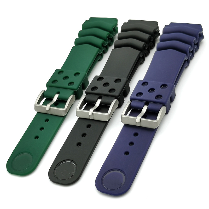 الغوص الراتنج حزام (استيك) ساع - مراجعة Rubber Strap Diver وسعره
