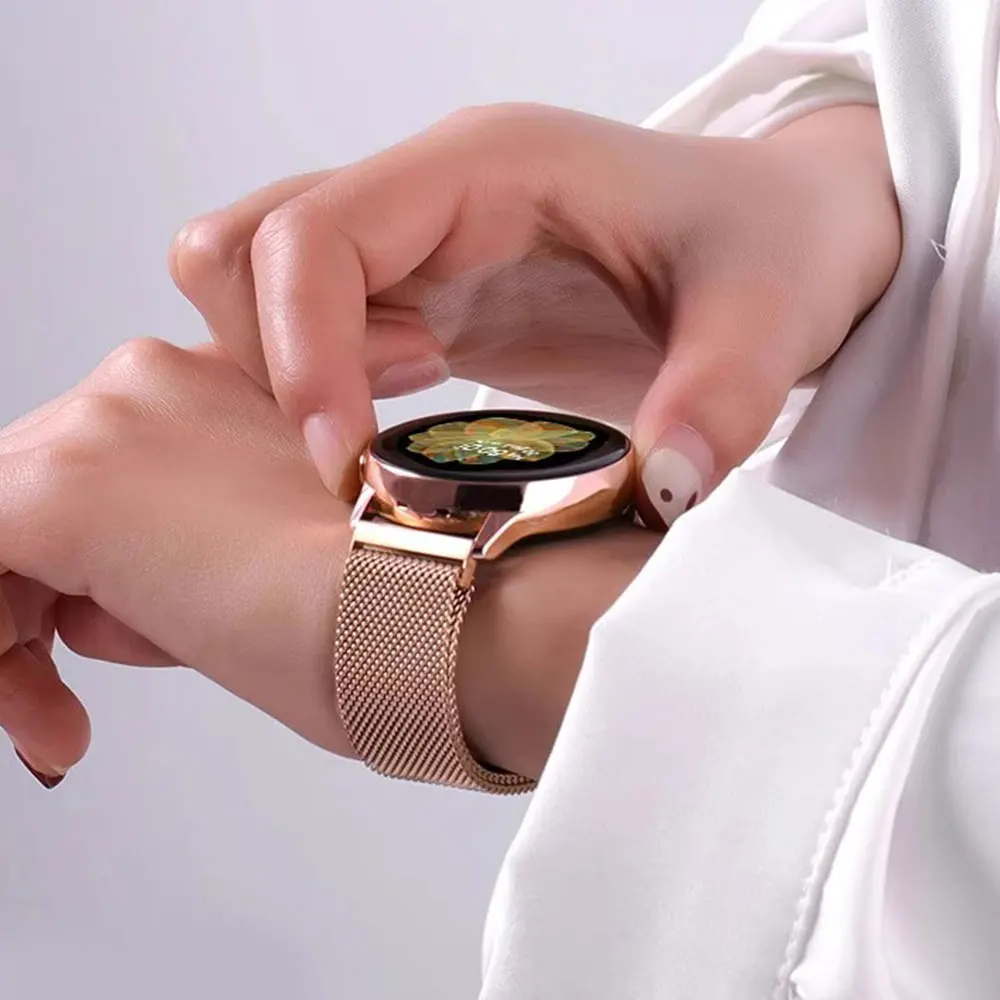 حلقة ميلانو لساعة سامسونج جالا - مراجعة Milanese Loop Magnetic وسعره