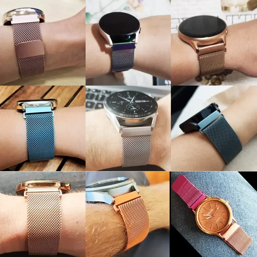 حلقة ميلانو لساعة سامسونج جالا - مراجعة Milanese Loop Magnetic وسعره
