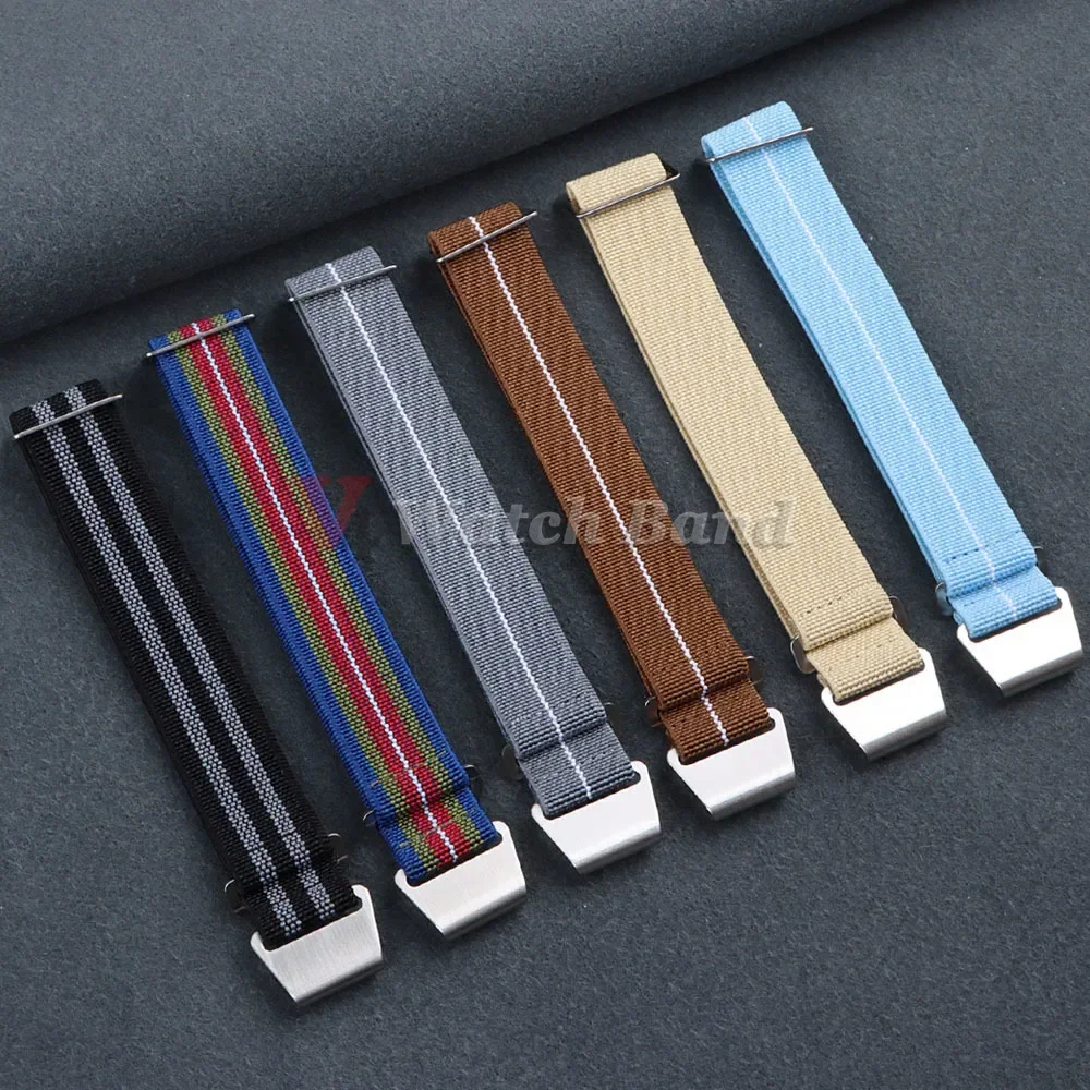 حزام ساعة مرن 60s القوات الفرن - مراجعة Parachute Strap Elastic وسعره