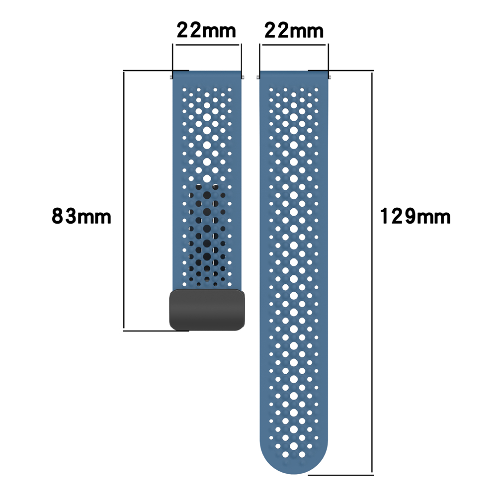 22 مللي متر سيليكون حزام لساعة - مراجعة Silicone Watch Band 22Mm وسعره