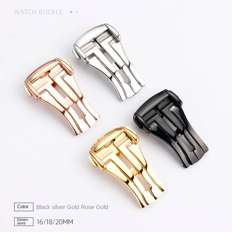 الفولاذ المقاوم للصدأ مشبك ساع - مراجعة Butterfly Clasp Deployant وسعره