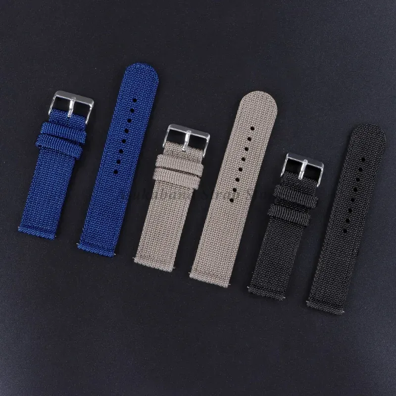 18 20 22 24 مللي متر النايلون  - مراجعة Nato Strap Nylon وسعره
