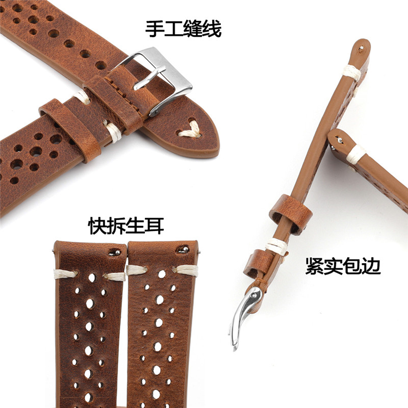 حزام ساعة جلدي من Onthelevel م - مراجعة Suede Strap Watch وسعره