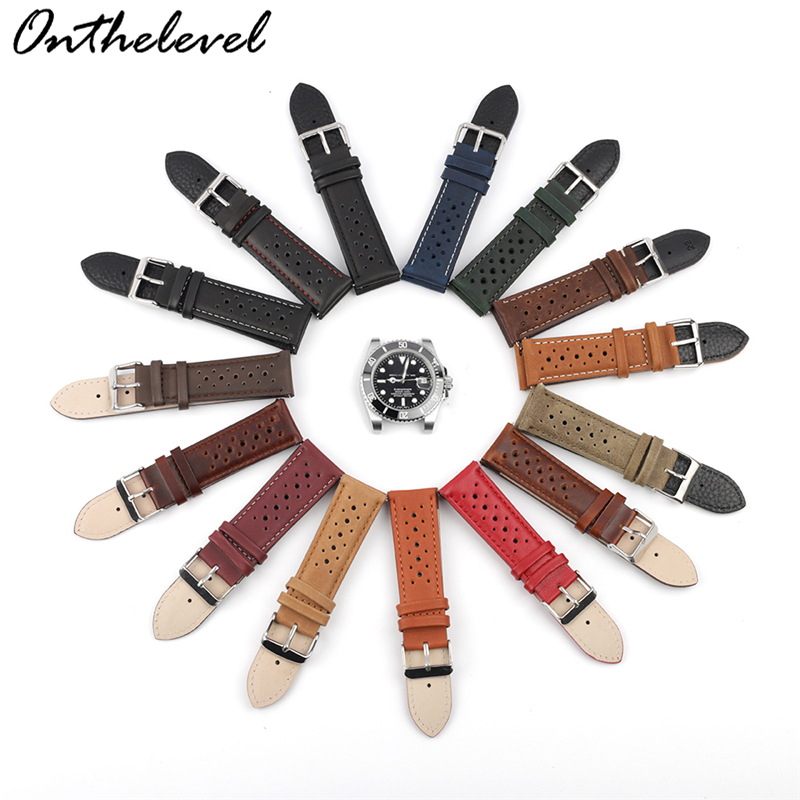 حزام ساعة جلدي من Onthelevel م - مراجعة Suede Strap Watch وسعره