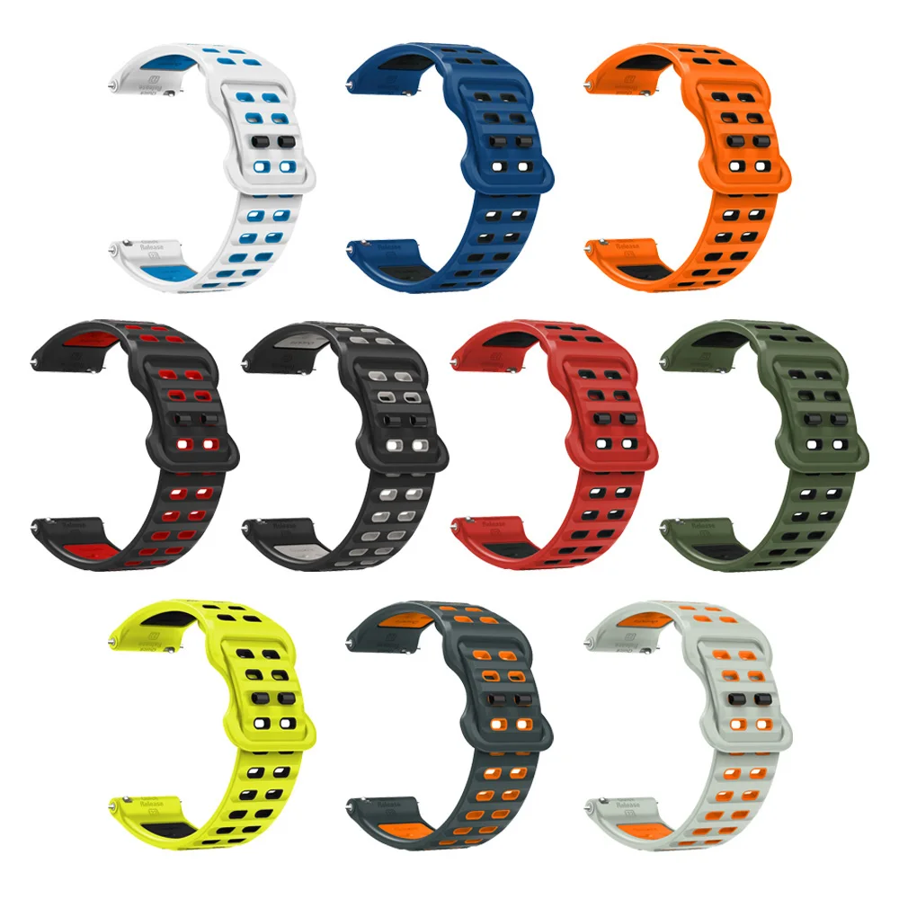 سيليكون 22 مللي متر حزام ل Gar - مراجعة Mesh Strap Metal وسعره