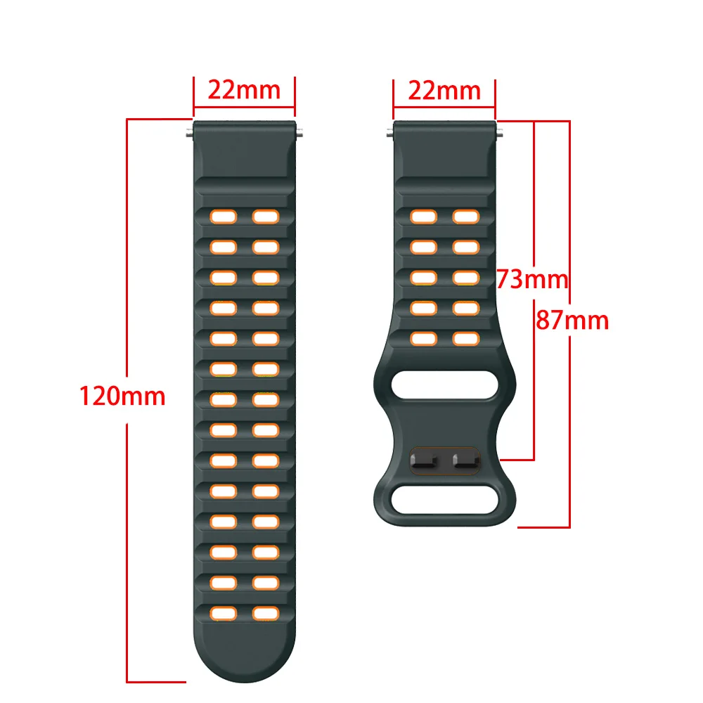 سيليكون 22 مللي متر حزام ل Gar - مراجعة Mesh Strap Metal وسعره