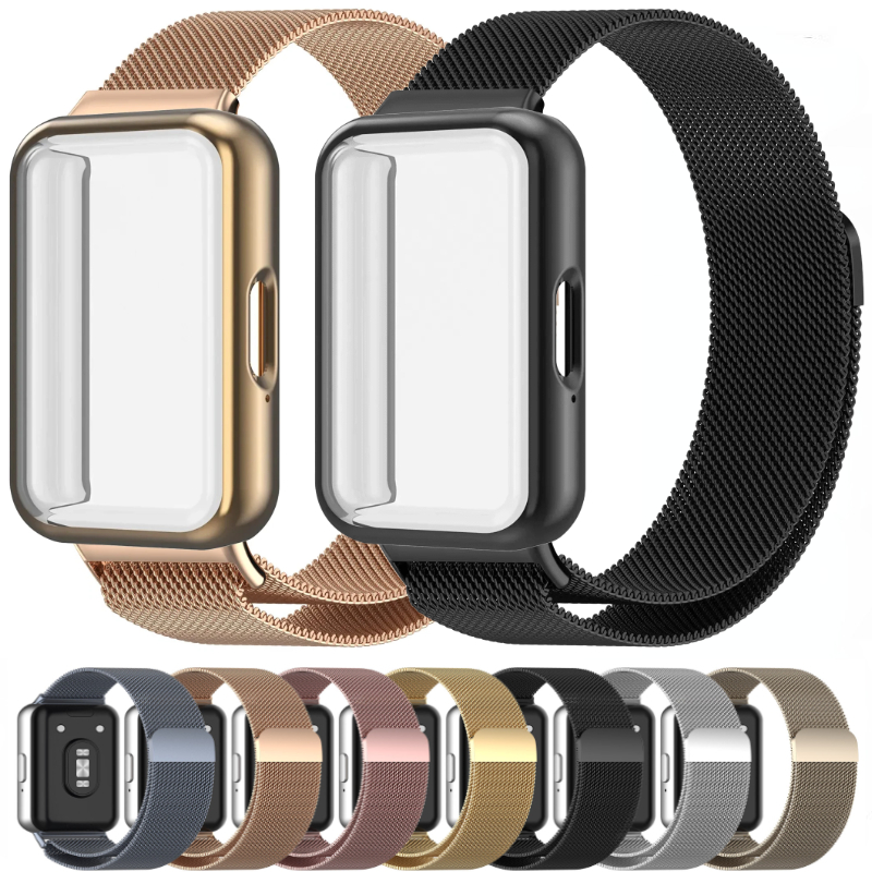 حزام ميلانيزي + حافظة لساعة سا - مراجعة Milanese Loop Magnetic وسعره