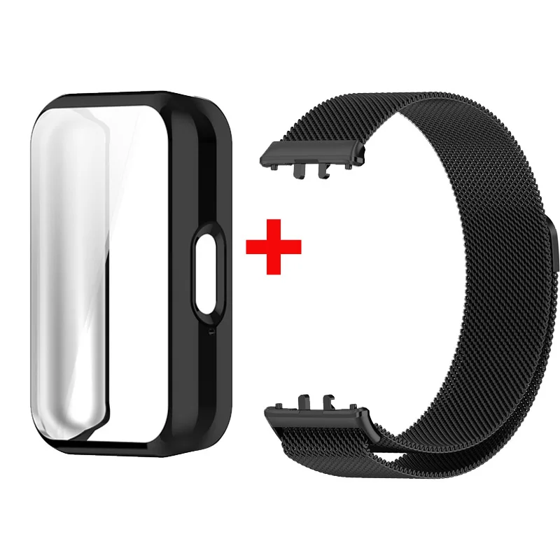 حزام ميلانيزي + حافظة لساعة سا - مراجعة Milanese Loop Magnetic وسعره