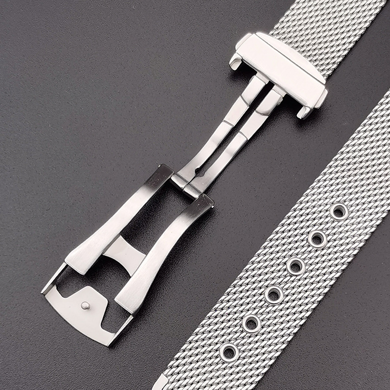 20 مللي متر 22 مللي متر الصلبة - مراجعة Mesh Strap Metal وسعره