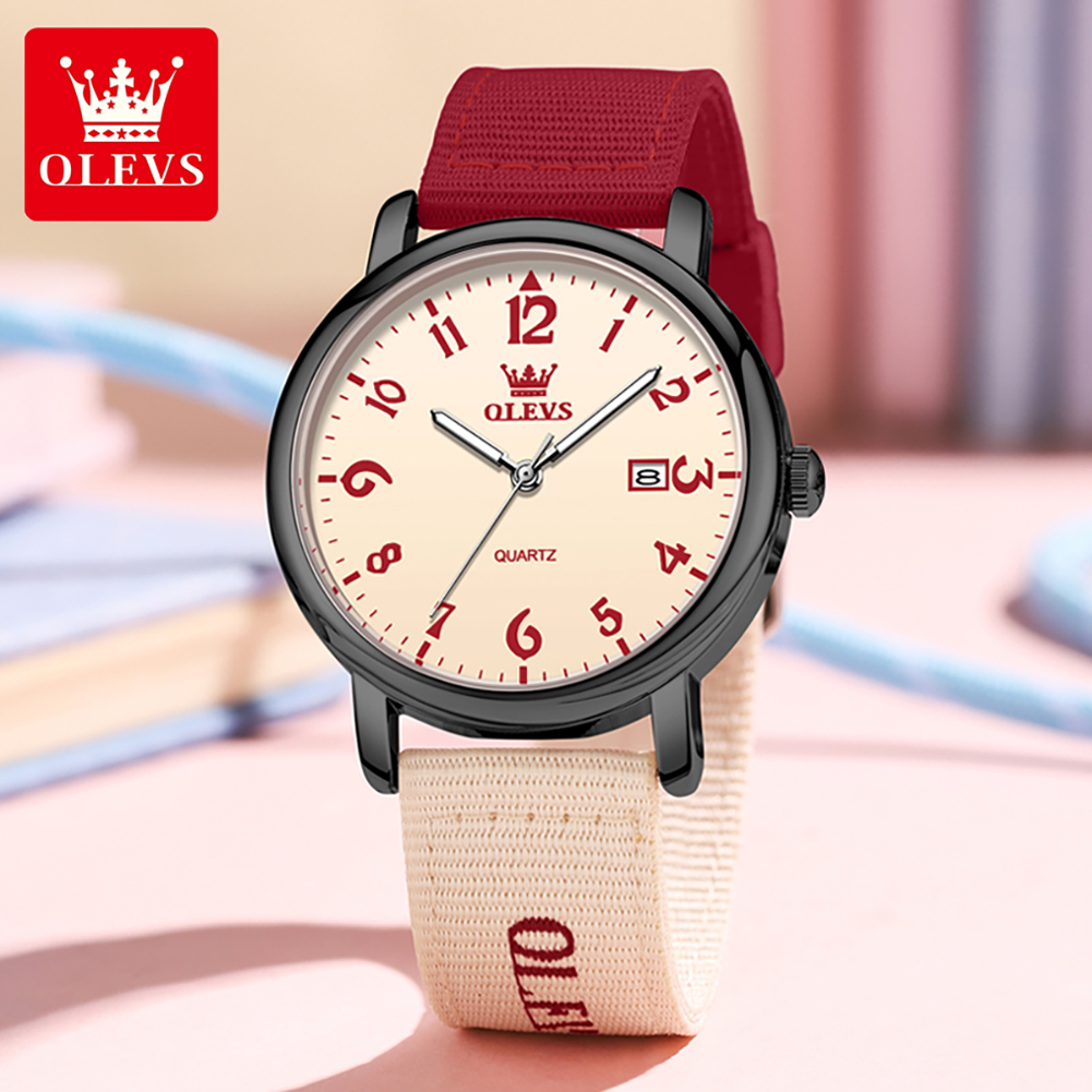 ساعة يد كوارتز جديدة من ماركة  - مراجعة Canvas Strap Watch وسعره
