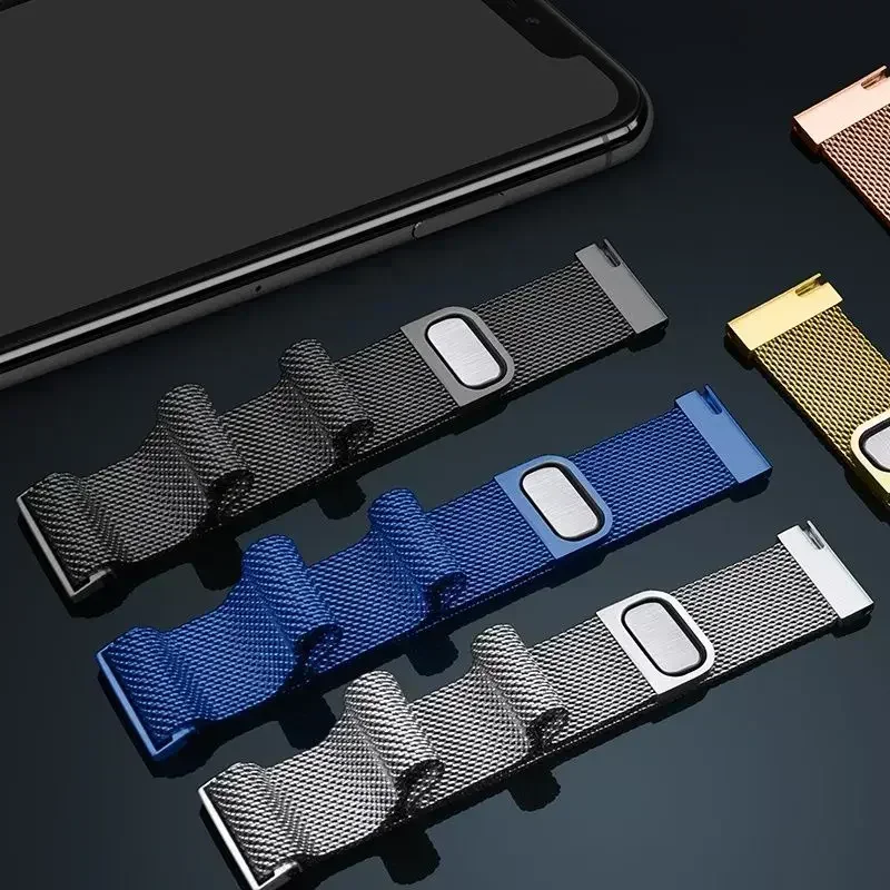 سوار مغناطيسي 22 ملم لساعة أوب - مراجعة Milanese Loop Magnetic وسعره