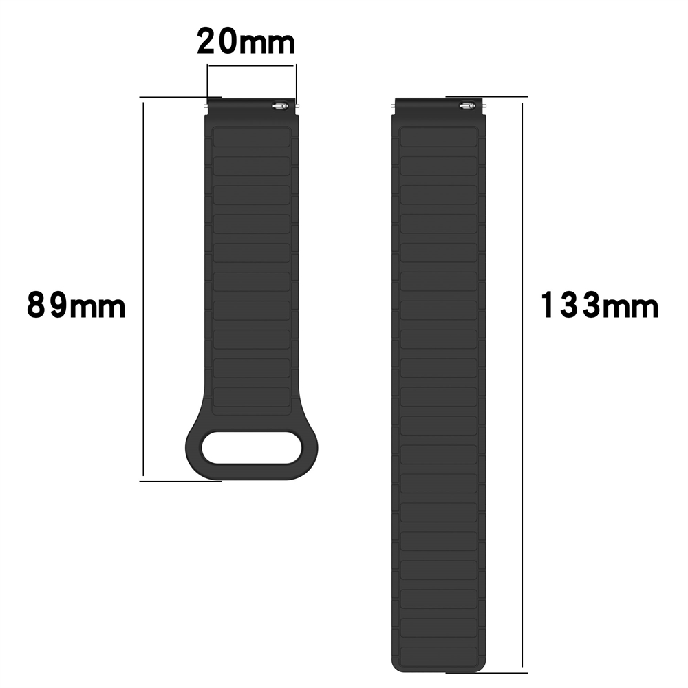 20MM 22MM Silicone Watchband F - مراجعة Silicone Watch Band 22Mm وسعره
