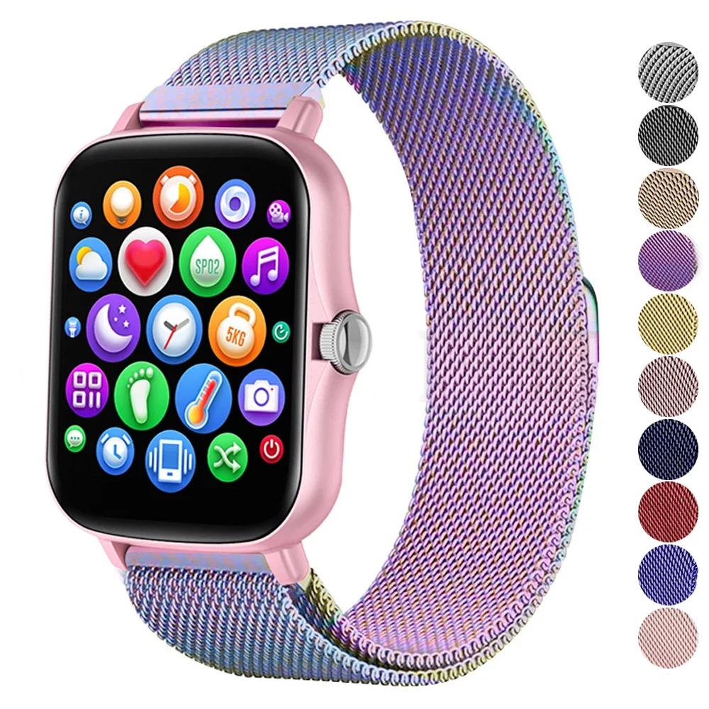 20 مللي متر حزام ل Amazfit GTS - مراجعة Milanese Loop Magnetic وسعره