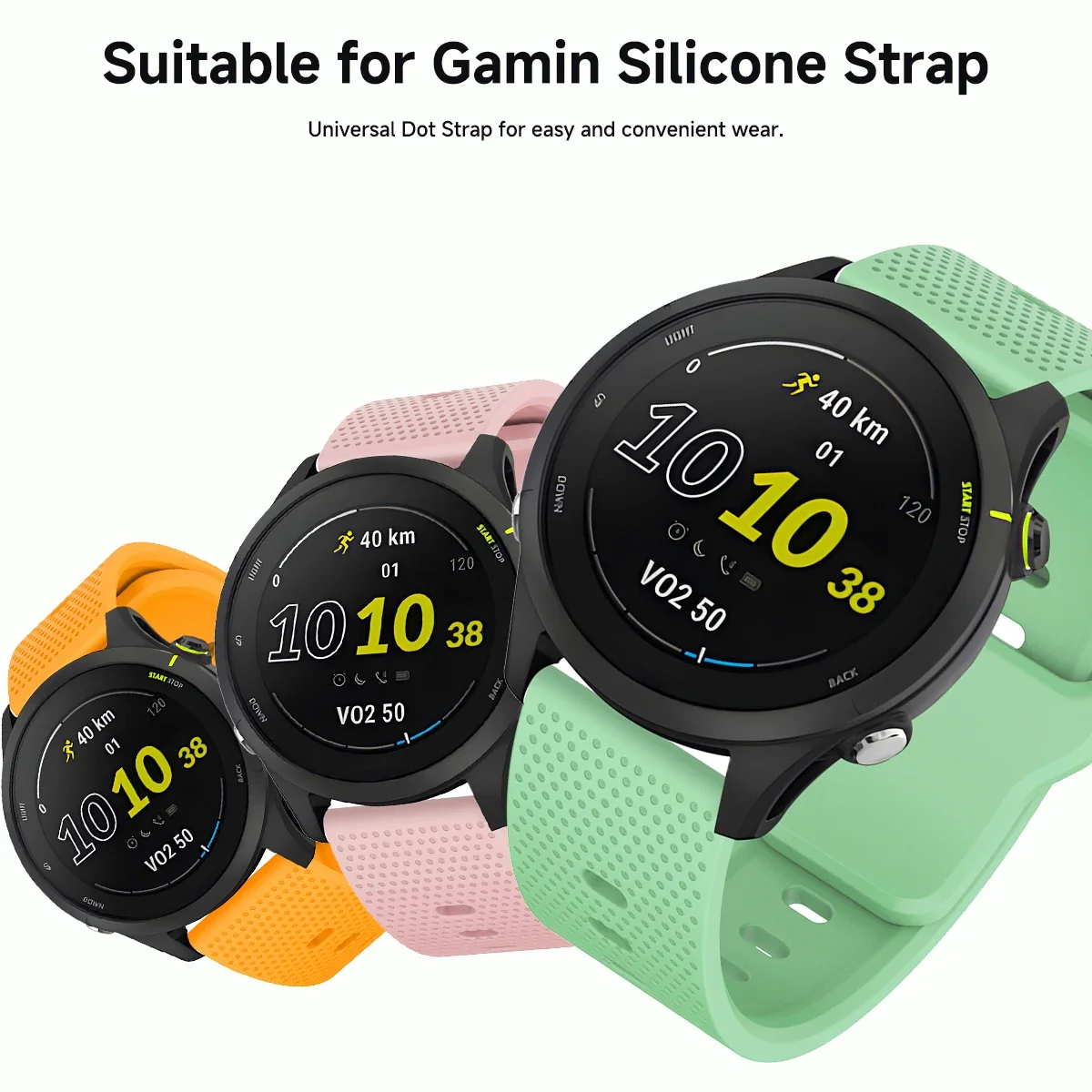 حزام ساعة من السيليكون لسامسون - مراجعة Silicone Watch Band 22Mm وسعره