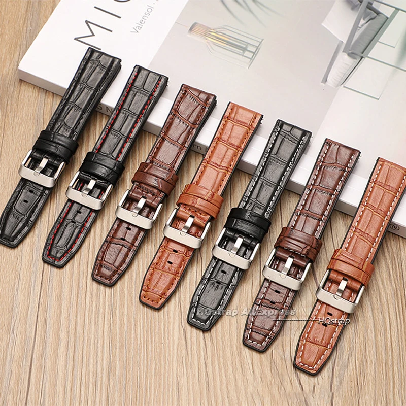 حزام المعصم جلدية مقاوم للماء  - مراجعة Suede Strap Watch وسعره